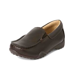 NWOT Children's Place Slip on  Loafers Size 1 Dark Brown